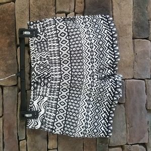 J. Crew Shorts in Black and White.  New